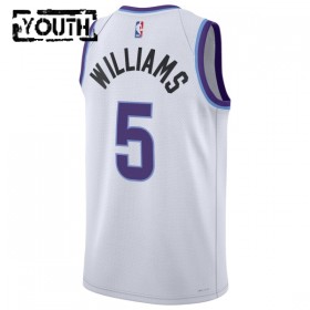 Dres Utah Jazz Cody Williams Nike 2025-26 Association Edition Bijela Swingman - Dječji